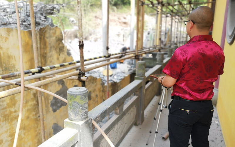 重庆宁波寺院一层结顶风水指导-