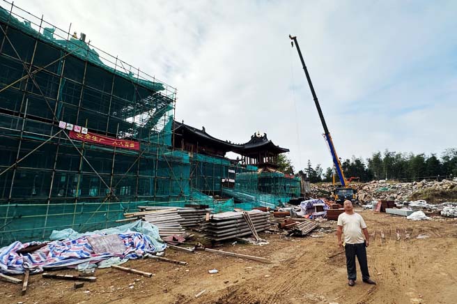 古寺院扩建建筑工地看风水（印度佛教寺院建筑风水讲究，**寺院的风水原则）-杭州风水大师_杭州风水先生_宁波纯风文化传播有限公司